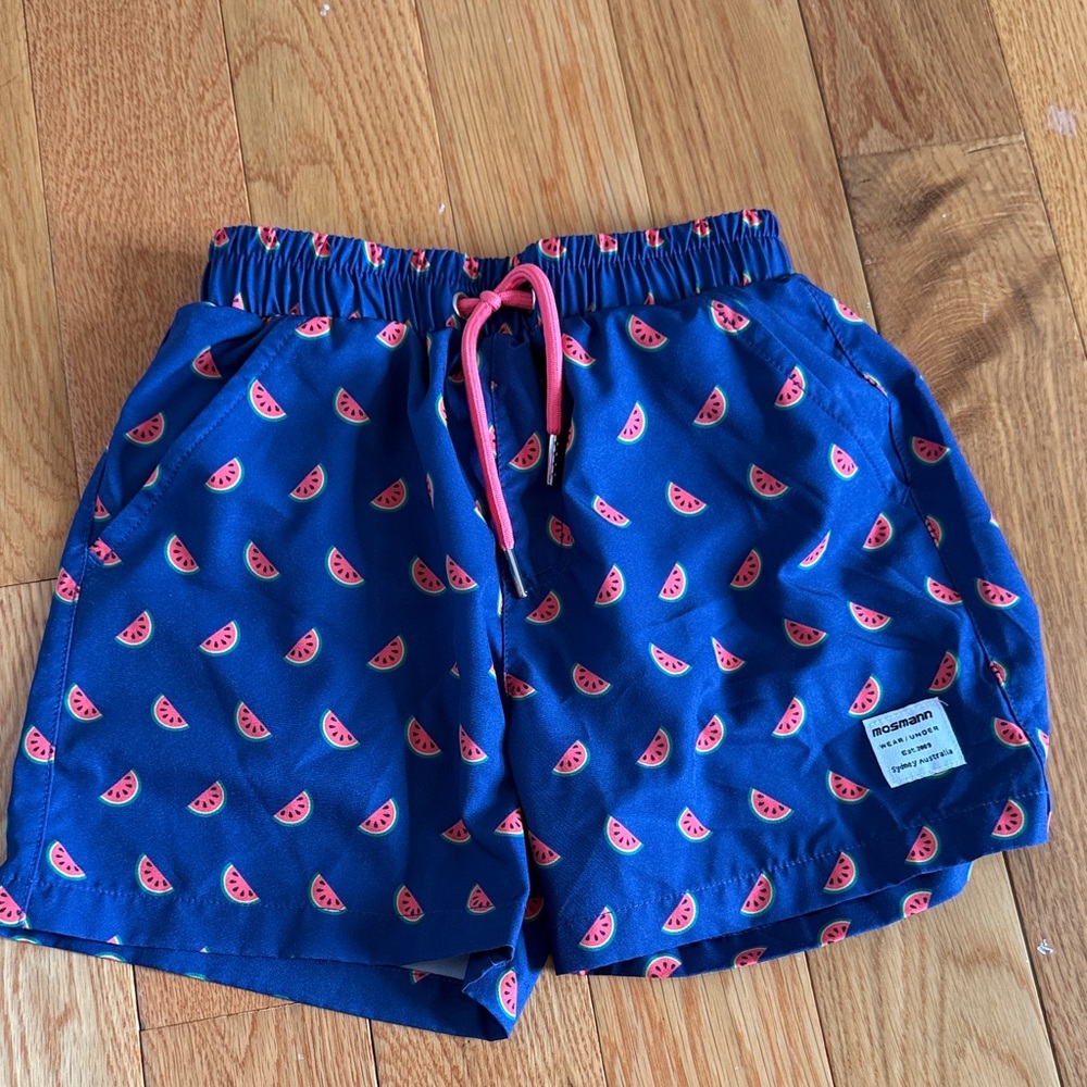 OSMAN Blue Watermelon Patterned Shorts
